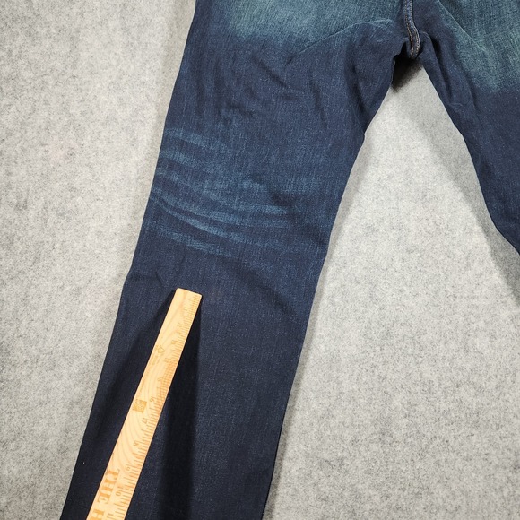 Polo Ralph Lauren Jeans Mens 46Bx32 Blue Dark Wash Hampton  Straight - Picture 13 of 16
